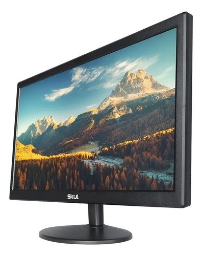 Monitor Skul 19,5 Office Led 5ms Hdmi+vga - Sm1955ms Preto