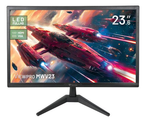 Monitor viewpro 236 led com hdmi cor preto mwv23 preto