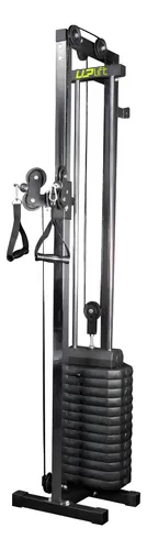 Monocross over fixo parede polia dupla uplift 68kg