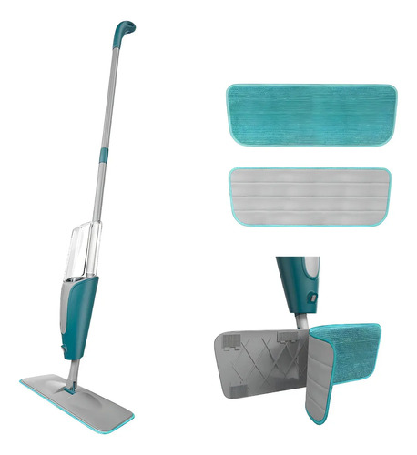 Mop spray quality house com reservatorio rotacao 360 microfi