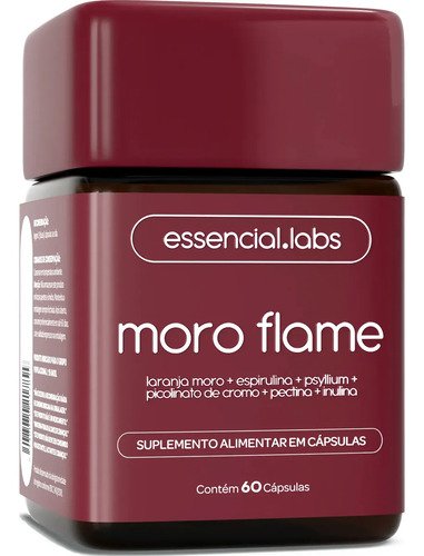 Moro flame formula avancada contendo morosil spirulina pic