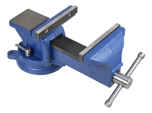 Morsa Torno De Bancada N°5 Profissional Com Mordente Fixo