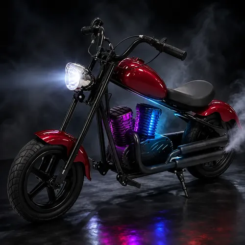 Moto Elétrica Foston X1 Infantil 24v 160w Bluetooth Chopper
