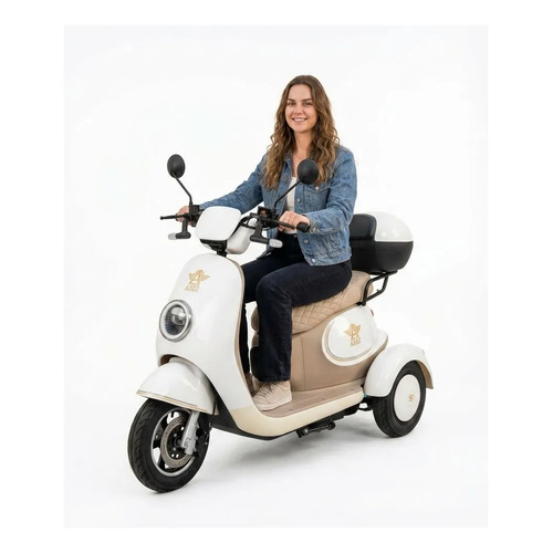 Moto Scooter Ag02 Bateria Chumbo 1000w Triciclo Frete Grátis