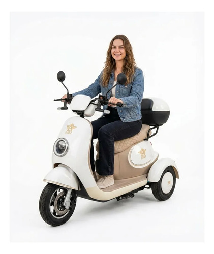 Moto Scooter Ag02 Bateria Chumbo 1000w Triciclo Frete Grátis