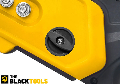 Moto Serra A Bateria 21v 4000mah 300mm 12 Polegadas Tcs21b The Black Tools Cor Amarelo e Preto
