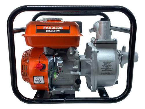 Motobomba 2 autoescorvante a gasolina alta vazao 7hp 212cc