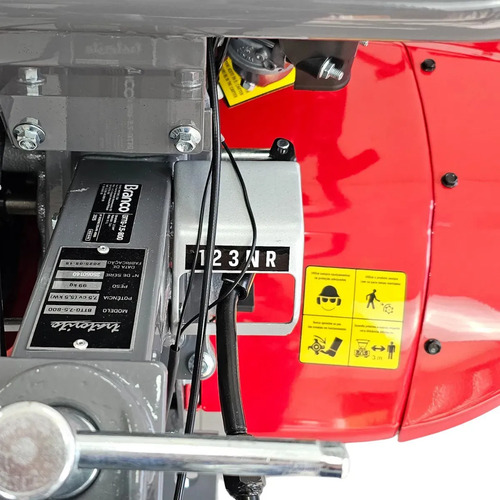 Motocultivador Tratorito Gasolina Branco Bttg 7,5-800 7,5cv