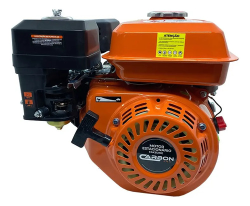 Motor estacionario gasolina 7hp eixo 34 1905mm carbon fak