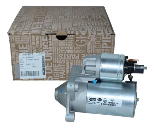 Motor partida renault duster 16 16v original 233001105r