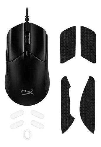 Mouse Gamer HyperX Pulsefire Haste 2 - Design Super Leve de 53g, Sensor de precisão HyperX 26K, Até 26000 DPI, 8000HZ, Cabo Ultraflexível, Preto (6N0A7AA)