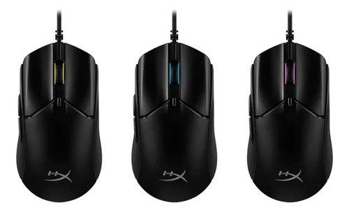 Mouse Gamer HyperX Pulsefire Haste 2 - Design Super Leve de 53g, Sensor de precisão HyperX 26K, Até 26000 DPI, 8000HZ, Cabo Ultraflexível, Preto (6N0A7AA)