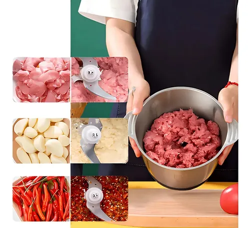 Multiprocessador De Alimentos Elétrico Picador 2l,110 / 220v