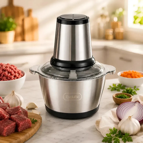 Multiprocessador triturador moedor 2 litros inox 110v eletri