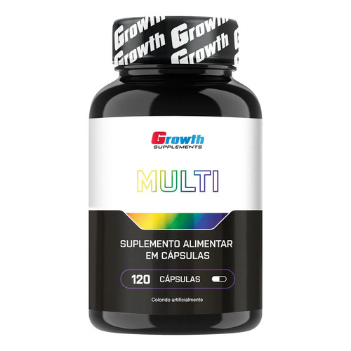 Multivitaminico 120 caps growth supplements sabor neutro n 1 1