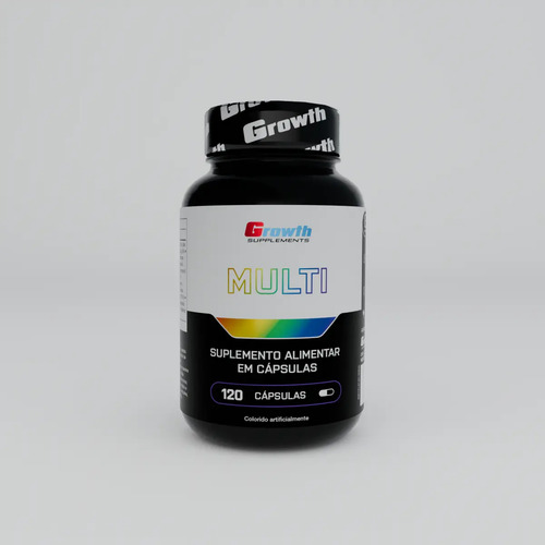 Multivitamínico 120 Cáps. Growth Supplements - Sabor Neutro (Nova Fórmula)