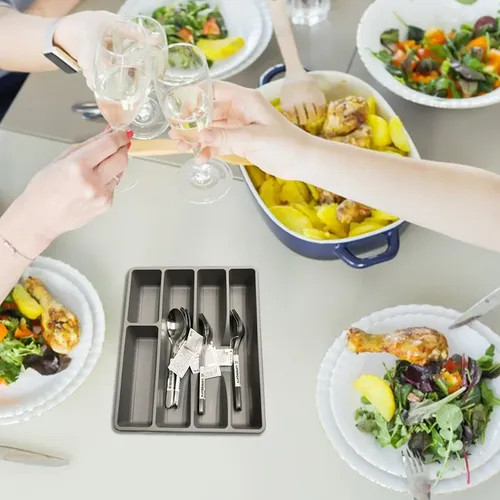 N1 Organizador De Talheres Para Gaveta De Cozinha