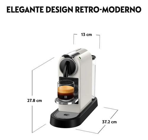Nespresso Citiz Corrente Doméstica C113 Branco