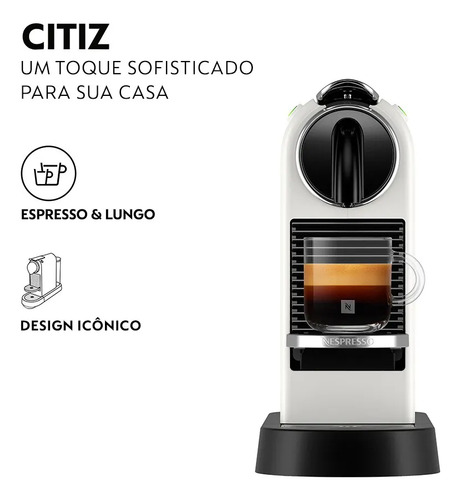 Nespresso Citiz Corrente Doméstica C113 Branco