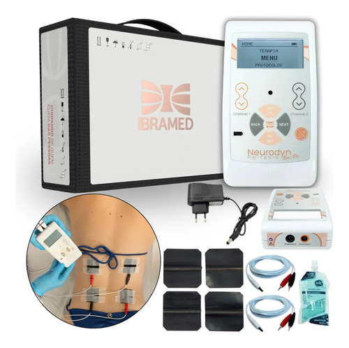 Neurodyn ibramed aparelho de tens fes portatil fisioterapia