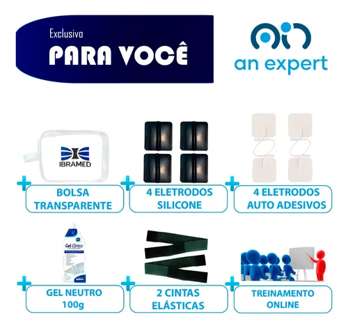 Neurodyn Ibramed Aparelho Tens Fes P/ Fisioterapia Portatil