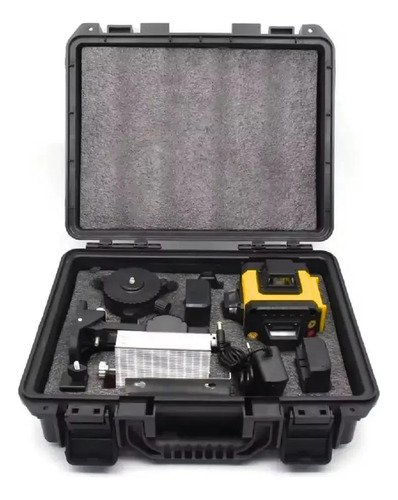 Nível Laser 4D MULLTX 16 Linhas Verde Recarregável 30m com Maleta e 4 Baterias