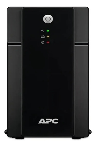 Nobreak 1200va Back-ups Entrada Bivolt Automatico Saída: Bvx1200bi-br Apc Cor Preto