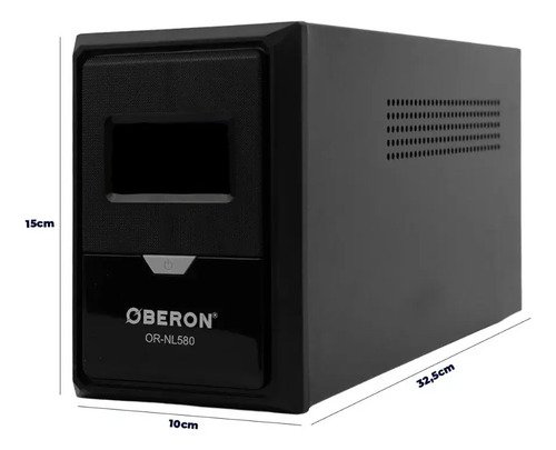 Nobreak 600va 350w Senoidal Para Tv Ps5 Bivolt 110v 220v Ups Preto