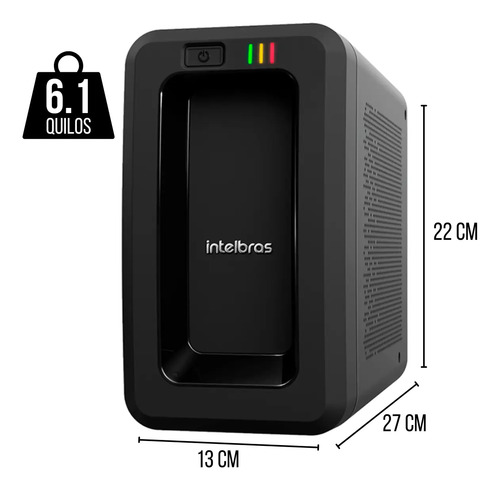 Nobreak Intelbras Attiv 600va 300w Bivolt Garantia 2 Anos