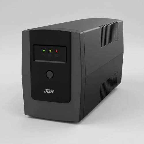 Nobreak JBR 600va 220v Para Pc/Game/TV/Net/CfTV Preto