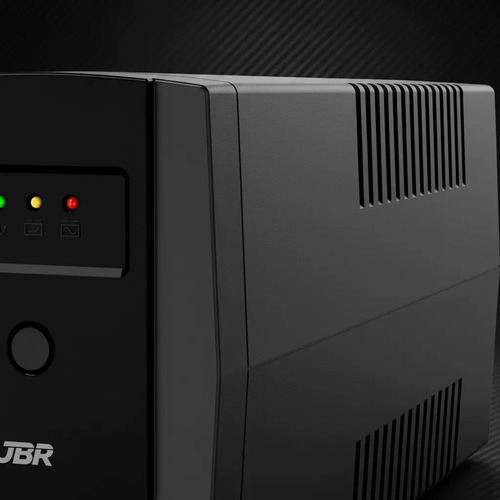 Nobreak JBR Guard 1200VA entrada e saída 120v Preto