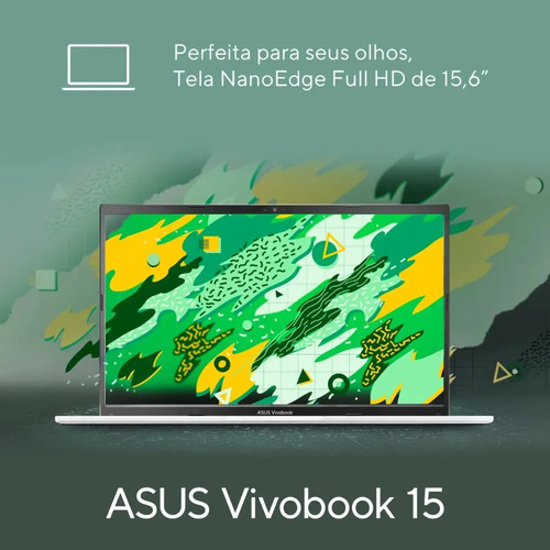 Notebook Asus Vivobook 15 Ryzen 7 8gb 512gb 15 W11h Bq966w Cool Silver