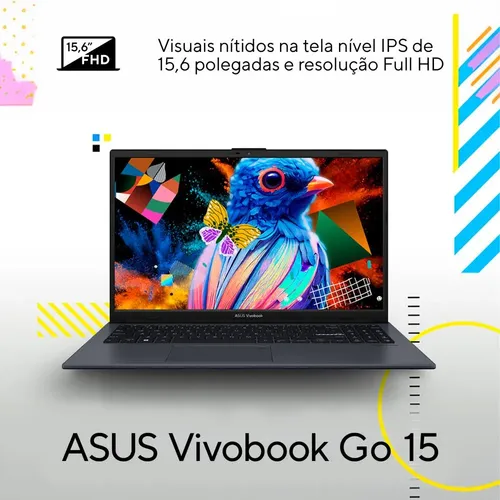 Notebook Asus Vivobook Go 15 Bq5314ws Athlon 4gb 128gb W11