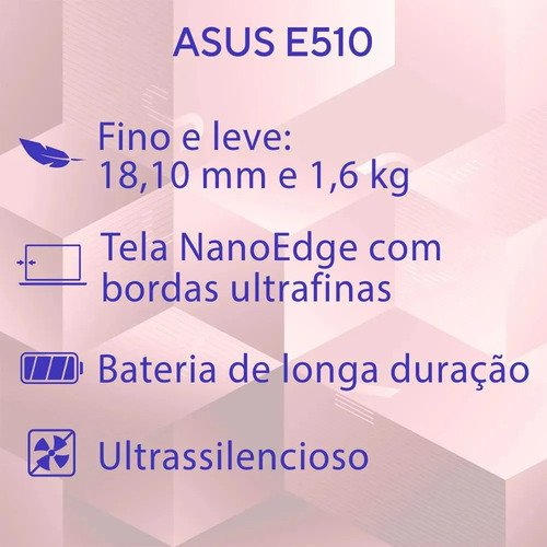 Notebook ASUS Vivobook Go 15 BR1376WS Celeron Dual Core 8GB RAM 128GB e-MMC Windows 11 Home 15,6" LED HD