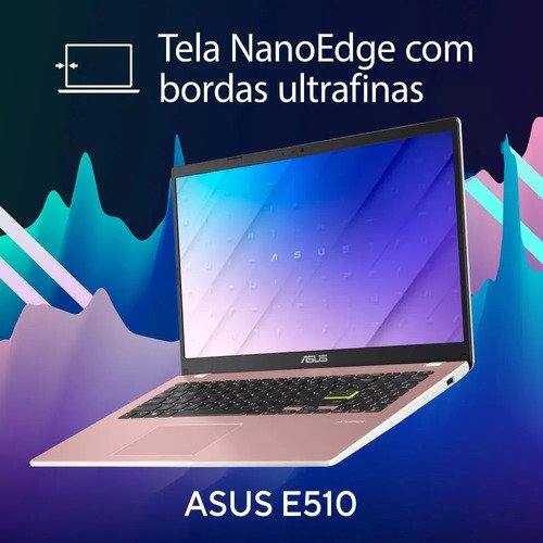 Notebook ASUS Vivobook Go 15 BR1376WS Celeron Dual Core 8GB RAM 128GB e-MMC Windows 11 Home 15,6" LED HD