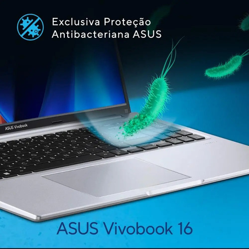 Notebook Asus Vivobook Intel Core I7 1355u 16gb 512ssd W11 Cool Silver