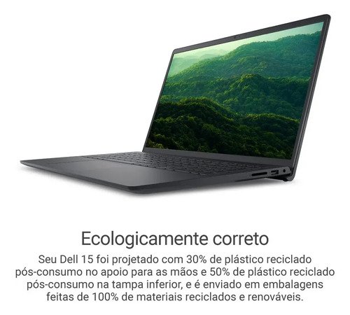 Notebook Dell Dc15-i71355u-a100 15.6 Fhd I7 16gb 1tb Win 11 Preto