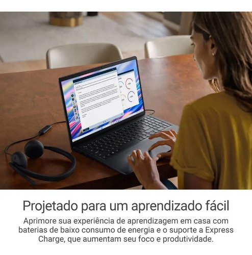 Notebook Dell Dc15-i71355u-a100 15.6 Fhd I7 16gb 1tb Win 11 Preto