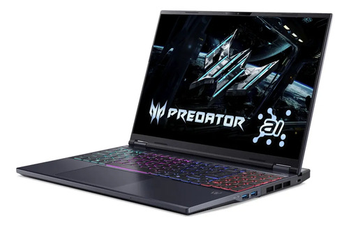 Notebook Gamer Predator Helios Neo 16 PHN16-73-96SW Com IA Intel® Core™ Ultra 9 275HX 32GB 1TB SSD Nvidia RTX5070 GDDR7 WQXGA 16 Windows 11 Home