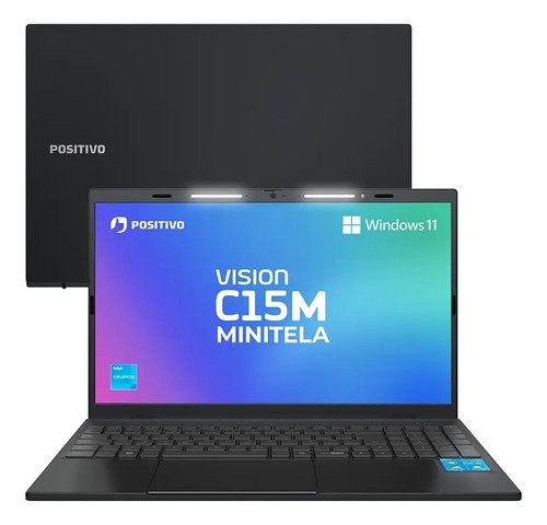 Notebook positivo vision c15m minitela celeron 8gb 128gb emm