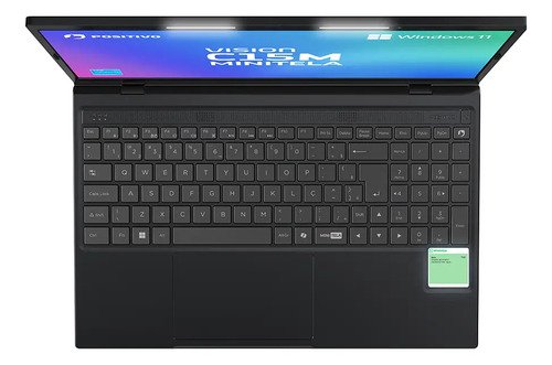 Notebook Positivo Vision C15M Minitela Celeron, 8GB 128GB eMMC, Tela 15.6" HD Antirreflexo, Windows 11, Tecla Link, Cinza 1