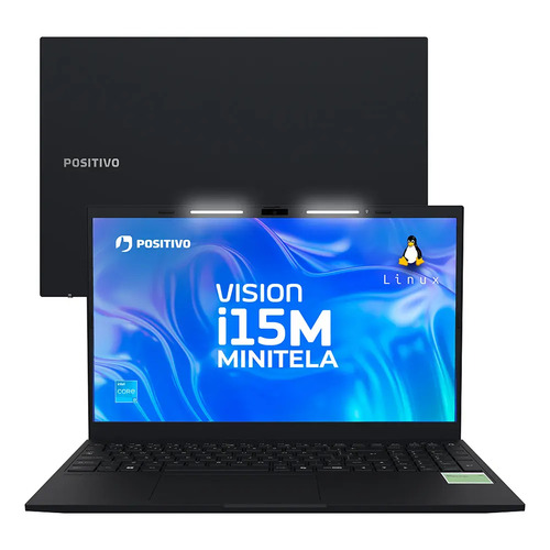Notebook positivo vision i15m com minitela intel core 3 8gb 1 2