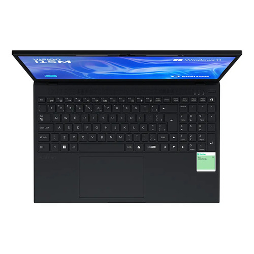 Notebook Positivo Vision i15M com Minitela, Intel Core 3, 8GB de RAM, SSD de 256GB e Tela de 15,6" Full HD IPS Antirreflexo