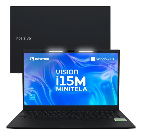 Notebook positivo vision i15m com minitela intel core i3 n30
