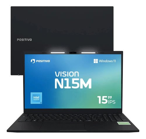 Notebook positivo vision n15m intel n100 8gb ram 128gb ssd w