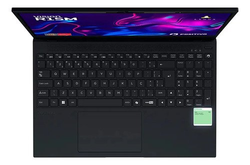 Notebook Positivo Vision R15M AMD Ryzen 3-7330U Linux 8GB RAM 256GB SSD Wi-Fi 6 Tela 15” Full HD IPS Antirreflexo - Minitela - Permite upgrade de memória RAM e SSD - Preto
