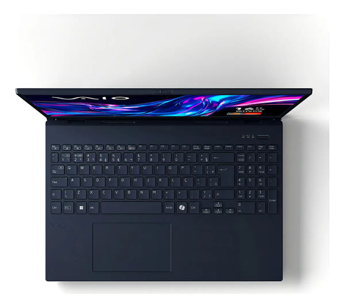 Notebook VAIO FE16 AMD Ryzen 5-5625U Windows 11 Home 12GB RAM 512GB SSD Tela 16" IPS WUXGA Antirreflexo - VJFE69F11X-B1221H - Cinza Grafite