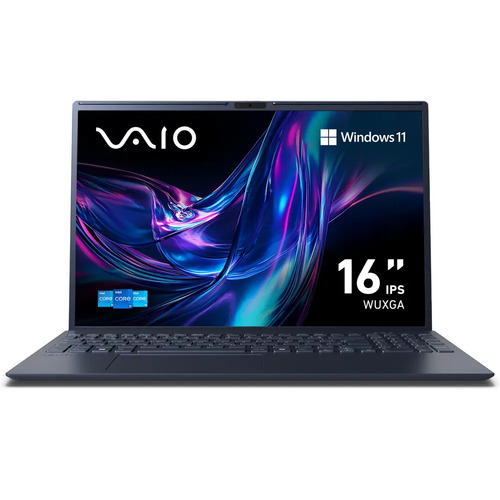 Notebook VAIO FE16 Intel Core i5-1334U Windows 11 Home 16GB RAM 256GB SSD Tela 16" IPS - WUXGA Antirreflexo - Cinza Grafite - VJFE62F11X-B1711H