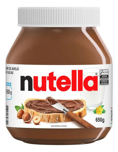 Nutella creme de avela 1 uni 650g