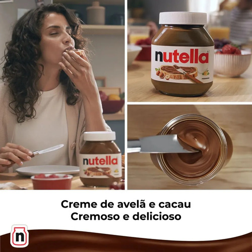 Nutella Creme de Avelã 1 uni 650g